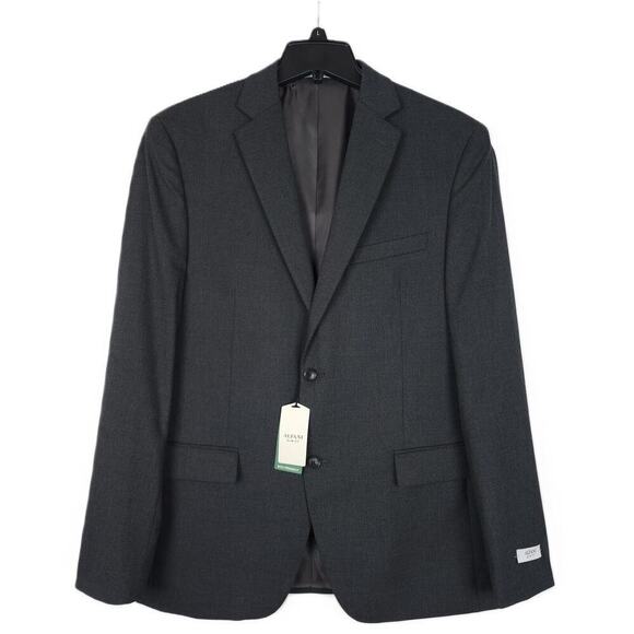 Alfani Men's Slim-Fit Stretch Solid Suit Jacket Charcoal Grey 40R NWT - Picture 1 of 4